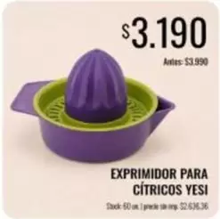 EXPRIMIDOR PARA CÍTRICOS