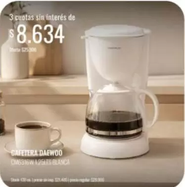 Daewoo - Cafetera