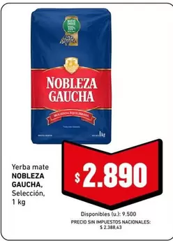 Nobleza Gaucha - Yerba mate