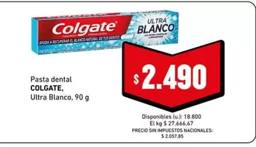 Colgate - Pasta dental