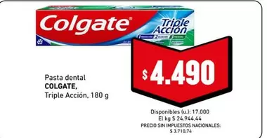 Colgate - Triple Accion