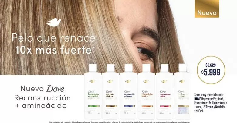 Dove - Reconstrucción + aminoácido