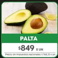 X$ - PALTA