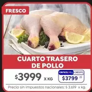 X$ - CUARTO TRASERO DE POLLO