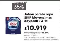 Skip - Jabón para la ropa bio-enzimas doypack