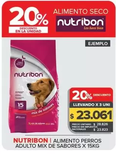 Nutribon - Alimento Perros Adulto Mix De Sabores