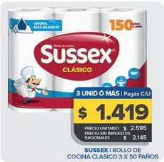 Sussex - Rollo De Cocina Clasico