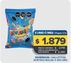 Diversion - Galletitas Surtido