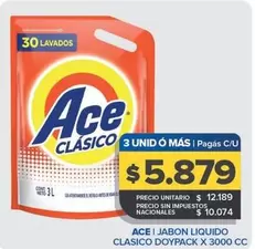 Ace - Jabon Liquido Clasico
