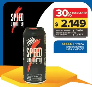 Speed - Bebida Energizante