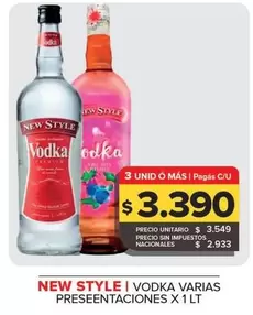 New Style - Vodka