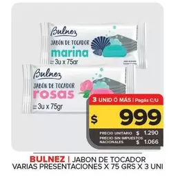 Bulnez - Jabon De Tocador