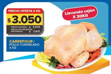 Carrefour - Pollo Congelado
