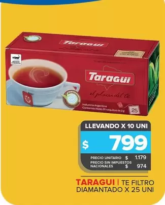 Taraguí - Te Filtro Diamantado