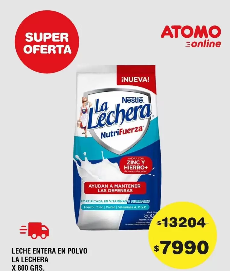 La Lechera - Leche Entera en Polvo