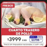 X$ - CUARTO TRASERO DE POLLO