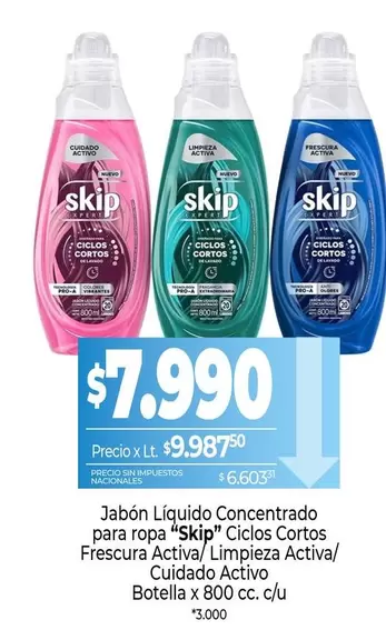 Skip - Jabón Líquido Concentrado