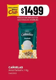 cañuelas - Arroz Parboil