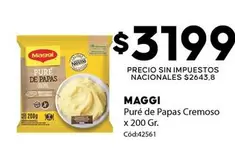 Maggi - Puré de Papas Cremoso