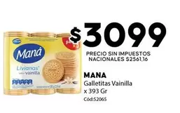 Mana - Galletitas Vainilla