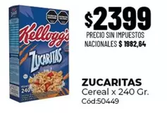 Kellogg's - ZUCARITAS Cereal