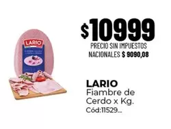 Lario - Fiambr de Cerdo x Kg.