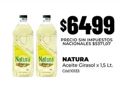 Natura - Aceite Girasol