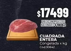X$ - CUADRADA ENTERA Cód:30842