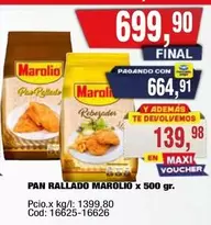 Marolio - PAN RALLADO