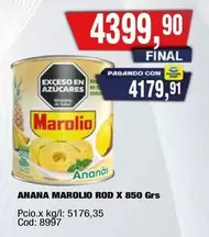 Marolio - ANANA MAROLIO ROD