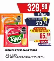 Tang - JUGO EN POLVO