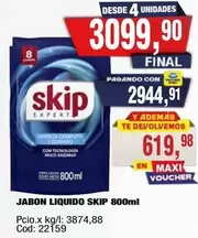 Skip - JABON LIQUIDO 800ml