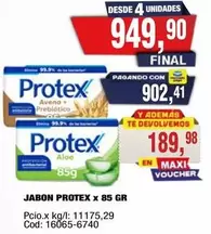Protex - JABON PROTEX x 85 GR
