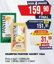 Pantene - SHAMPOO PANTENE SACHET 10ml