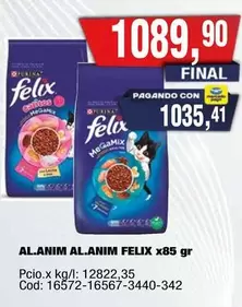 felix - AL.ANIM AL.ANIM FELIX x85 gr