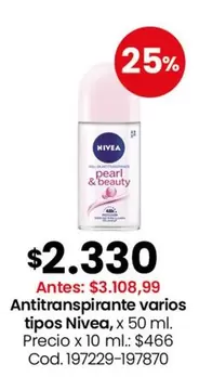 Nivea - Antitranspirante