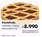 X$ - Pastafrola