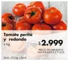 Redondo - Tomate perita y redondo