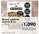 Cuisine - Queso cremoso