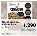 Cuisine - Queso cremoso