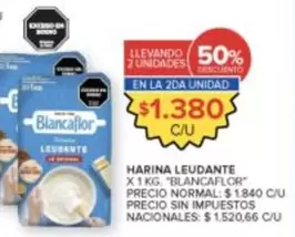 Blancaflor - Harina Leudante