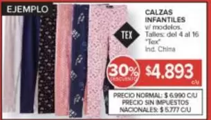 CALZAS INFANTILES