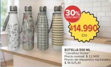 Carrefour home - BOTELLA 500 ML