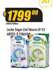 Tregar - Leche Entera/Descremada