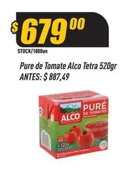 Alco - Pure de Tomate Tetra