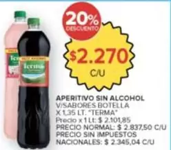 Terma - APERITIVO SIN ALCOHOL
