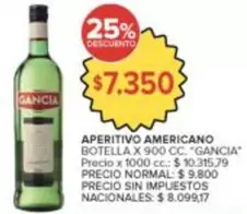 Gancia - APERITIVO AMERICANO