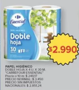 Carrefour - Doble hoja