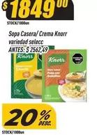 Knorr - Sopa Casera/ Crema