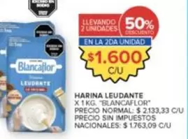 Blancaflor - Harina Leudante
